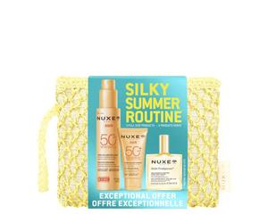 Nuxe - Silky Summer Routine Trousse Solari Viso e Corpo Confezione 3 Pezzi