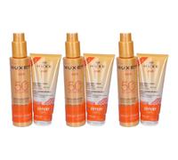 NUXE SUN Duo Spray Solare ad Alta Protezione SPF50 per Viso e Corpo +