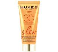 Nuxe Sun Glow 40 ml Fluido Solare Viso Illuminante Alta Protezione SPF 30