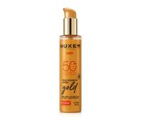 Nuxe Sun Olio illuminante con glitter per abbronzatura viso e corpo SPF50