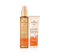 NUXE Huile Spf 30 + Lait Apres Soleil, 150 ml + 100 ml