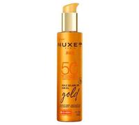 Nuxe Sun Olio illuminante con glitter per abbronzatura viso e corpo SPF50