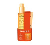 Nuxe Sun Duo Olio Solare Viso E Corpo SPF50 150ml + Shampoo Doposole 100ml
