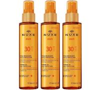 Nuxe Sun Olio Solare Viso E Corpo SPF 30 3x150 ml Soluzione