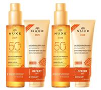 Nuxe Sun Olio Spf50 + Latte Doposole 2x1 St