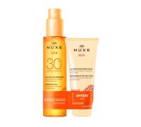 NUXE Huile Spf 30 + Lait Apres Soleil, 150 ml + 100 ml