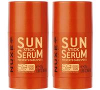 Nuxe Sun Stick Solare Siero Viso SPF 50 2x25 g