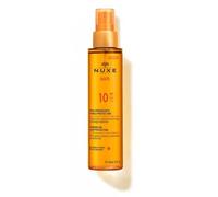 Nuxe Sun Olio Solare Viso e Corpo Spf 10 per Abbronzatura Sublime 150 ml