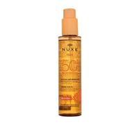 NUXE Sun Tanning Sun Oil SPF50 olio solare impermeabile contro le macchie scure e l'invecchiamento della pelle 150 ml