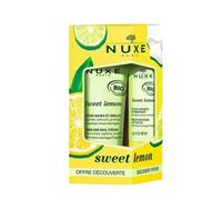 Nuxe Sweet Lemon Set Crema Mani e Unghie + Stick Labbra 1 pz Set