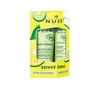Nuxe - Sweet Lemon Kit Crema Mani E Stick Labbra - Balsamo labbra,Crema mani,Cofanetto viso e corpo
