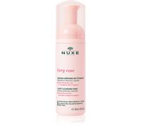 Nuxe Very Rose Light Cleansing Foam mousse detergente delicata per tutti i tipi di pelle 150 ml
