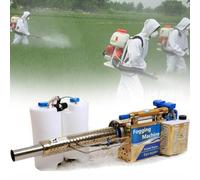 Nuxyyds Macchina del Nebulizzatore Termico Portatile 15L per Disinfezione, Nebulizzatore Termico a Getto di Impulsi, Macchina per La Nebbia Fredda Agricola per Alberi da Frutto per Risaie 120