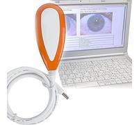 Nuxyyds Rivelatore Iride Portatile 5.0 MP, Telecamera per L'iridologia Occhio, Telecamera per Analisi Iride del Computer con Iriscopio USB 2.0 Ad Alta Risoluzione 2560x1920 30x Lente Dell'iride