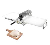 Nuxyyds Sfogliatrice Manuale Pieghevole, Macchina per Pizza in Acciaio Inox 30.5Cm/39.4Cm, Stendipasta da Tavolo, Spessore Regolabile, per Preparare Pasta Sfoglia per Pasticceria 12"