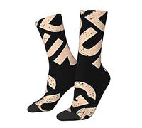 NUYFVG Calzini con scritta "Grumpy Old Guy", regalo divertente per uomini, donne, adolescenti