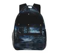 NUYFVG Graveyard Tombstone - Zaino da scuola per ragazze e ragazzi, elegante, per scuola, viaggi, stile casual