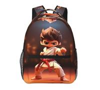 NUYFVG Zaini da karate per escursioni, zaini alla moda per la scuola, zaini leggeri e casual per laptop, tutti resistenti all'acqua., Come nella foto, Taglia unica