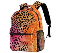 NUYFVG Zaino con motivo a cuori viola per bambini Lagre Zaino per bambini Zaino per bambini Zaino per la scuola Borsa per libri per ragazzi Primaria Junior, Come nella foto, Taglia unica