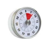 Nuyhadds 60kitchen Timer Gadget - Digital Cooking Tim Minute Wind Up Timer - Timer visuale 60 minuti | Backing magnetico in acciaio inox - conto alla rovescia - per cucina, studio, classe