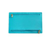 Nuyhadds Custodia per passaporto da viaggio, custodia per passaporto | sottile e morbida con 4 cerniere | Borse multifunzione vintage per il viaggio, Blu malachite, vedi descrizione, Vedi descrizione
