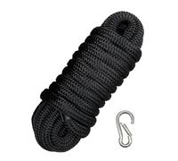 Nuyhadds Guinzaglio dock - Corda in nylon resistente 5/8 pollici x 15 piedi, ormeggio navale, indicatore di guinzaglio resistente alle intemperie | Creazione di yacht a vela per attività marittime in