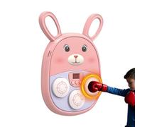 Nuyhadds Macchina Musicale da Boxe per Bambini | Punching Bag Sonora Ricaricabile con Effetti Cartoon - Pannello LED Musicale da Parete per Allenamento in Casa Palestra Esterno Interno Compleanno