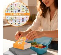 Nuyhadds Note per il pranzo - 60 fogli di carte positive | note quotidiane per il pranzo dei bambini piccoli e prescolari | per incoraggiamento quotidiano affermazione cura gioia Aula genitori ragazze