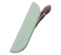 Nuyhadds Portapenne in silicone per pennelli da trucco | Custodia morbida per pennelli da trucco con chiusura magnetica - Porta pennelli da trucco portatile per pennelli cosmetici e pennelli da