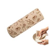 Nuyhadds Rotolo di Asciugamani in Microfibra,Stracci assorbenti e pratici robusti da lavaggio | Salviette di Carta in Microfibra Strappabili e Riutilizzabili | Per cucina, casa, negozio, garage, auto,