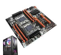 Nuyhadds Scheda madre per giochi per computer,Scheda madre per PC per computer | Scheda madre CPU X99 da 256 GB Scheda madre PC a doppio canale - Schede madri per computer RECC PC Mainboard USB 3.0