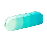 Nuyhadds Silicon Pencil Case -Penbag Rettangolare Di Laurea, Busta Con Cerniera Stazionaria Impermeabile | Borsa Per Penna Rettangolare A Gradiente
