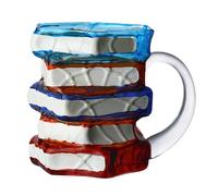 Nuyhadds Tazza di libro - Mug Beggiore Di Letteratura Insidata Cinetto, Eleganti Amanti Degli Autori Della Tazza Di Tè | Portafoglio Di Bevande Quotidiane Per La Famiglia Degli Insegnanti Di Bookworm
