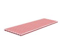 Nuyhadds Tovaglie da picnic per esterni, copertura da tavolo da picnic con copri panchina, tela impermeabile a quadretti, rosso e bianco, per pasti, feste, all'aperto