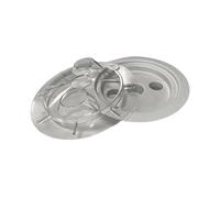 Nuyhgtr Anello per Cestello Schiumatoio Piscina Interrata,Sostegno Rinforzo Cestino Filtro - Collegamento Esterno Interno per Tubo Piscina Esterno