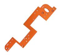 Nuyhgtr Cabinet Hardware Template, Cabinet Pull Template, Heavy Duty Arco, Armadio Hardware Jig, Efficiente Pull Template, Adjustable Router Jig, Professional Router Jig for Cabinet Hardware