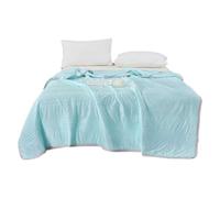 Nuyhgtr Cooling Blanket, Summer Sleeping Comforter, Portable Moisture-Wicking Throw, Breathable Fabric for Dorm, Sofa, Camping, Car, Outdoor, Bedroom, Picnic, Hospital, 39,37 x 59,06 pollici