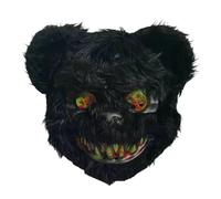 Nuyhgtr Creepy Bunny Face Cover, Bunny Face Cover , Elastic Scary Face