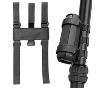 Nuyhgtr Cycling Speaker Mount, Removable Sound System Straps, Motorcycle Riding Gear, Waterproof Audio Strap Mount, Portable Bike Accessories for ATV, Mountain, Road, Black