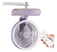 Nuyhgtr Desk Circulator Fan, Remote Control Wall Mounted Fan, Quiet Cooling Blower, 5 Wind Speeds, Adjustable Ange, Hot Weather for Bedroom, Home, 25 x 18 x 10,5 cm