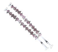 Nuyhgtr Floral Bra Straps, Replacement Bra Straps, Adjustable Bra Straps, Flower Bra Straps, Decorative Bra Straps, Removable Bra Straps, Shoulder Belts for Women, for Dress Bra