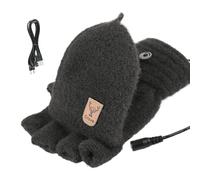 Nuyhgtr Guanti Da Caccia Riscaldati,Muffole Calde Invernali - Guanti Riscaldati USB 5V Per Passeggiate Con Cani Attività All'Aperto Lavoro Corrieri Sul Ghiaccio