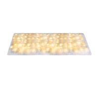 Nuyhgtr Holiday Snow Blanket Roll, Snow Blanket Decor for Christmas Trees, LED Lighted Snow Blanket for Walls, Christmas Snow Blanket for Indoor Decor, Snow Blanket Roll for Christmas Displays,
