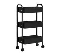 Nuyhgtr Living Room Storage Solutions, 3-Tier Storage Shelf Cart