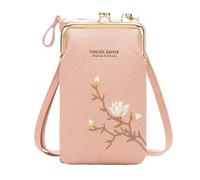 Nuyhgtr Mini Sling Bag, Small Passport Holder Satchel for Women, Portable Phone Wallet, Excellent for Casual Outings, Date Night, Commuting, Workout, Travel, Shopping, 7.09x4.33x1.97 Inches