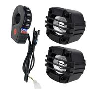 Nuyhgtr Motorcycle Audio Handlebar Mount Speaker, HiFi Sound Motorcycle