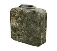 Nuyhgtr Multi-Compartment Fishing Bag, Travel Fishing Organizer, Fishing Organizer Bag, 38x38x15 cm, Soft Fishing Organizer Bag with Multiple Compartments for Tackle Storage and Fishing Trips