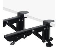 Nuyhgtr No-Punch Desktop Extension Brackets | Foldable Hand Rest Stand