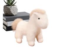 Nuyhgtr Peluche a Forma di Cavallo | Bambola Realistica Super Morbida,Giocattoli di Peluche a Forma di Cavallo,Per Adulti e Bambini, Feste, Gioco di Ruolo, Decor per Casa, Auto e Cameretta