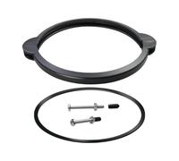 Nuyhgtr Pool Filter Clamp, Leakproof Valve Assembly, Heavy Duty Filtration Support, Rust-Resistant Hardware, Outdoor System Part, Excellent for Pools, Lawns, Gardens, Backyards